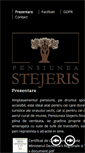 Mobile Screenshot of pensiuneastejeris.ro